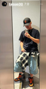 工夫された黒T。考えるって大事